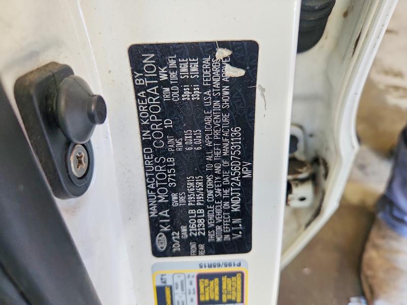 Продаж на аукціоні авто 2013 Kia Soul, vin: KNDJT2A56D7531136, номер лоту: 56688146