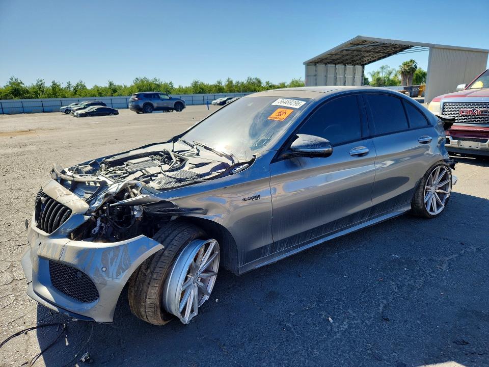 2017 Mercedes-benz C მანქანა იყიდება აუქციონზე, vin: 55SWF6EB9HU199020, აუქციონის ნომერი: 56469296