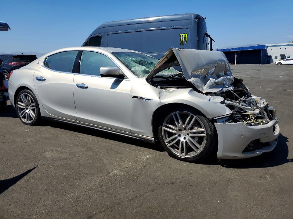 Продажа на аукционе авто 2014 Maserati Ghibli, vin: ZAM57RTA3E1086525, номер лота: 58900606