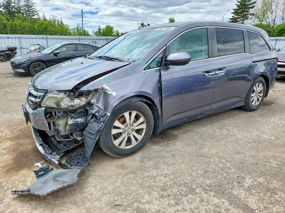 Продажа на аукционе авто 2014 Honda Odyssey, vin: 5FNRL5H48EB506462, номер лота: 55521926
