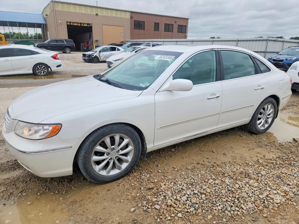2007 Hyundai Azera მანქანა იყიდება აუქციონზე, vin: KMHFC46F97A209693, აუქციონის ნომერი: 58393306