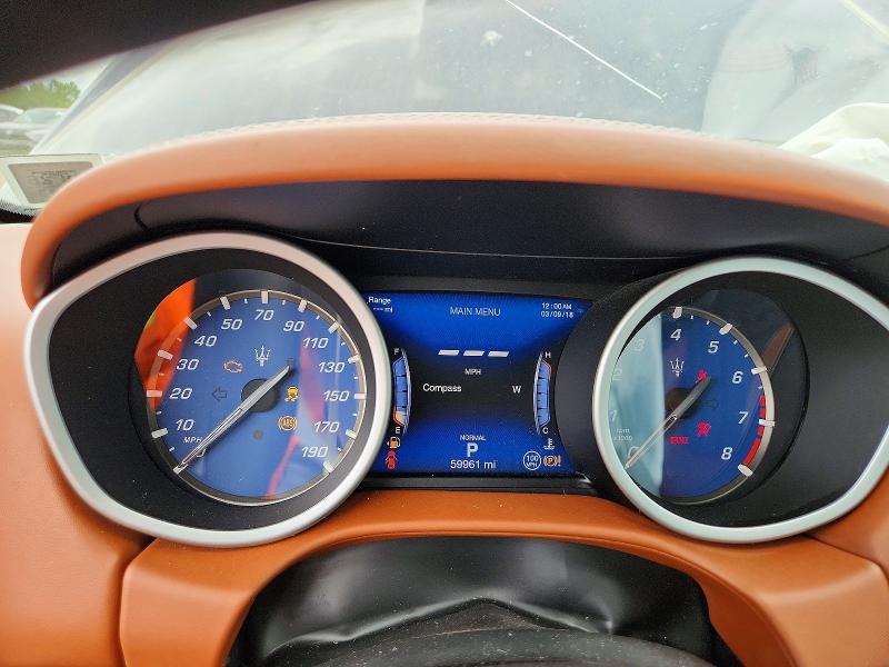 Aukcja sprzedaży 2019 Maserati Ghibli, vin: ZAM57YTL0K1325889, numer aukcji: 55246296