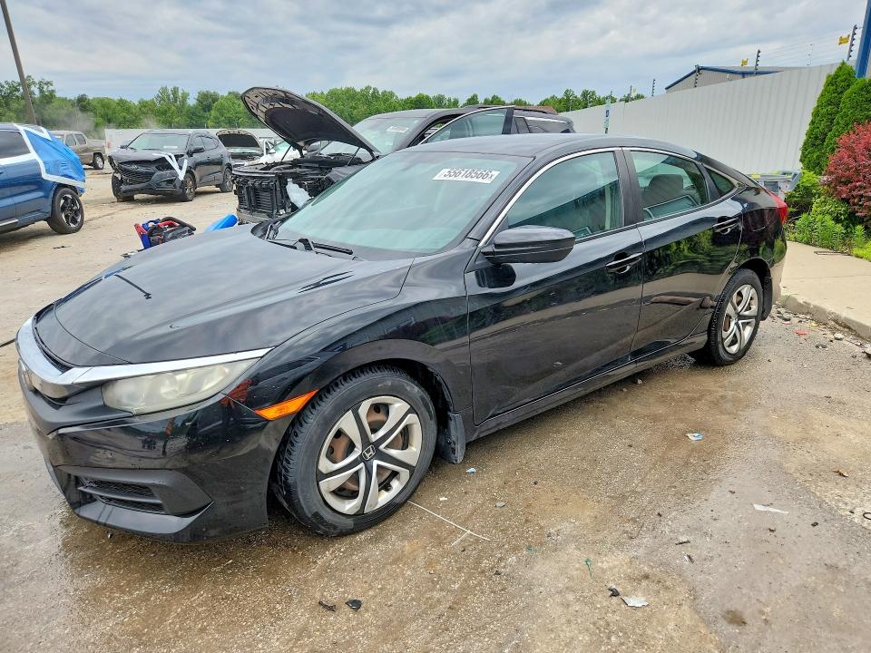 55618566 :رقم المزاد ، 19XFC2F56GE038219 vin ، 2016 Honda Civic مزاد بيع