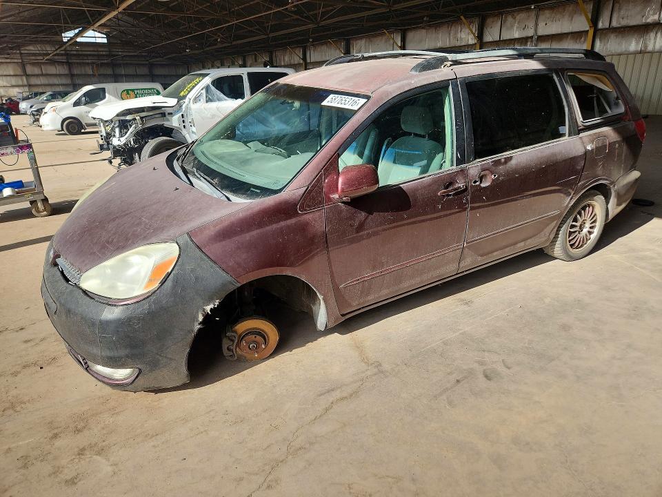 2004 Toyota Sienna მანქანა იყიდება აუქციონზე, vin: 5TDZA23C84S169448, აუქციონის ნომერი: 58765316