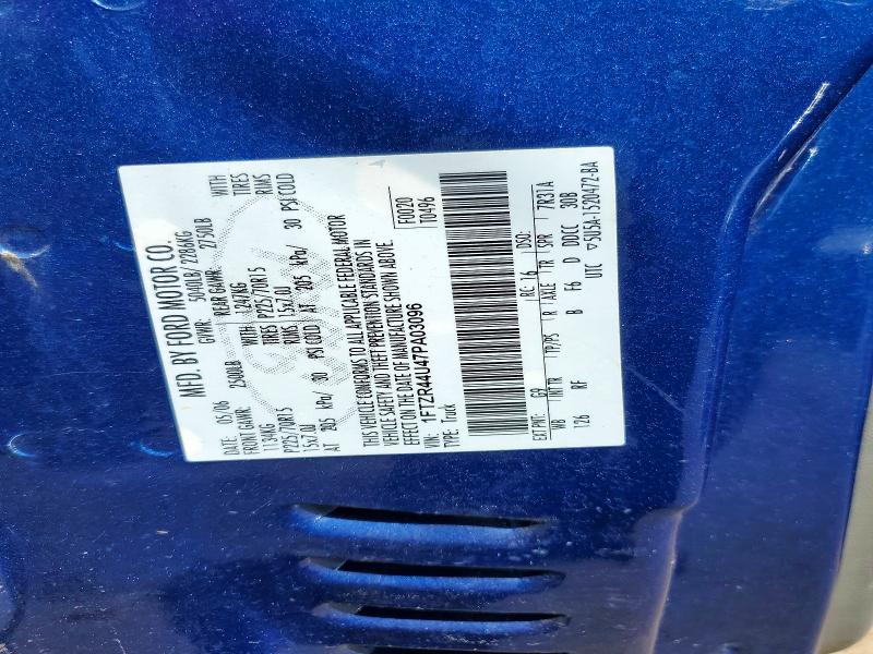 Aukcja sprzedaży 2007 Ford Ranger, vin: 1FTZR44U47PA03096, numer aukcji: 53740156