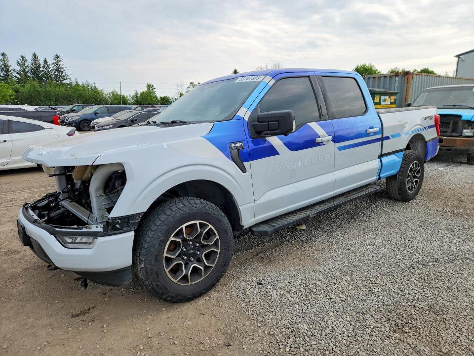 53707686 :رقم المزاد ، 1FTFW1E55NKD61691 vin ، 2022 Ford F150 مزاد بيع
