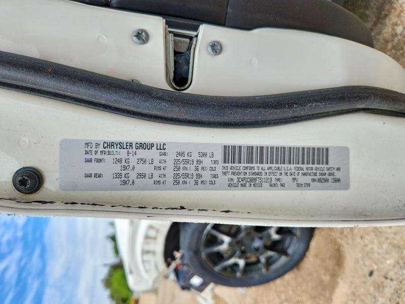 Продажа на аукционе авто 2015 Dodge Journey, vin: 3C4PDCBB9FT511219, номер лота: 55141956