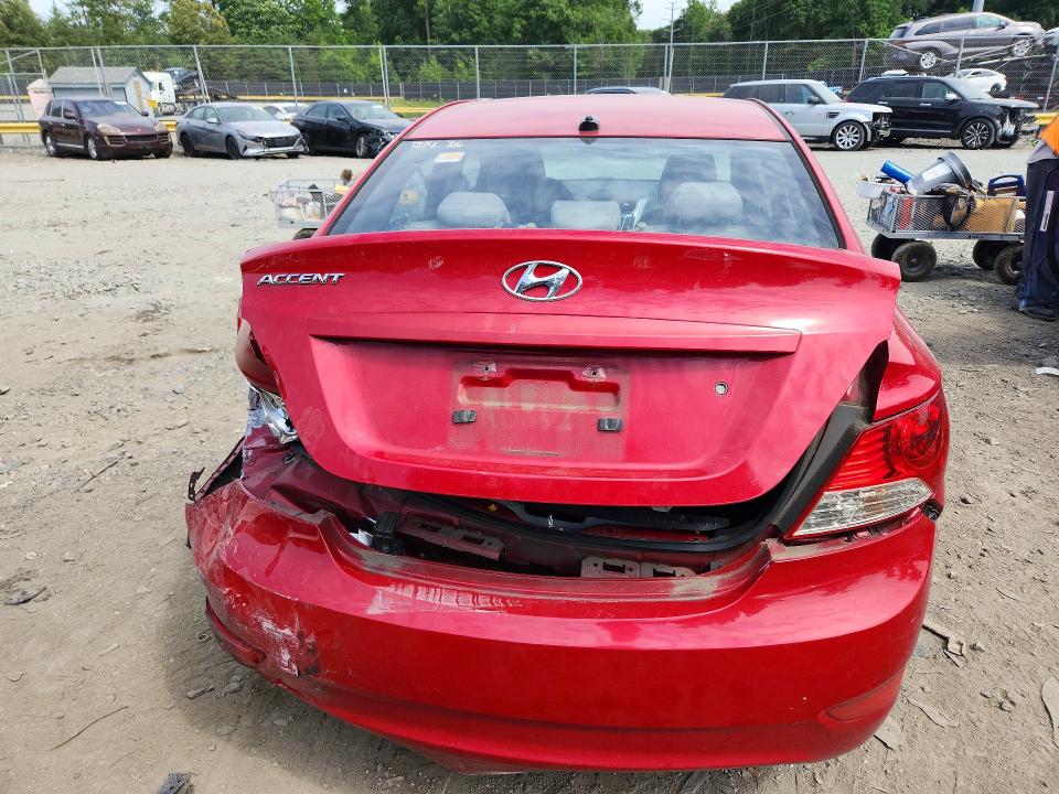 2012 Hyundai Accent მანქანა იყიდება აუქციონზე, vin: KMHCU4AE8CU182834, აუქციონის ნომერი: 56648556