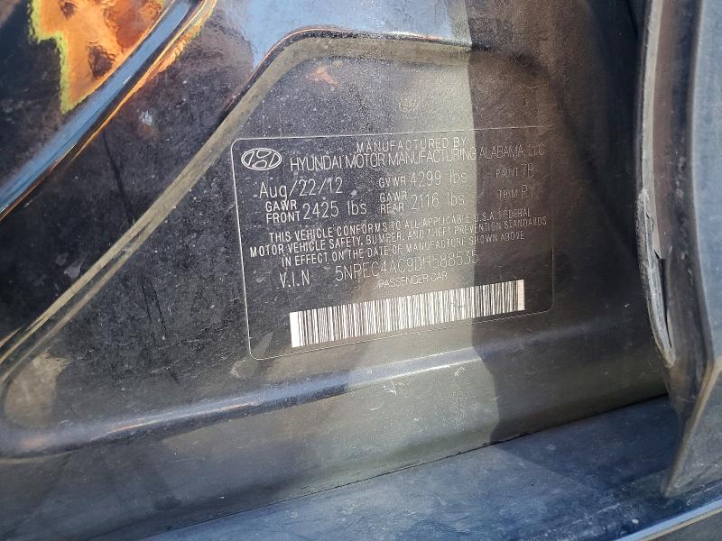 Продажа на аукционе авто 2013 Hyundai Sonata, vin: 5NPEC4AC9DH588535, номер лота: 54856466