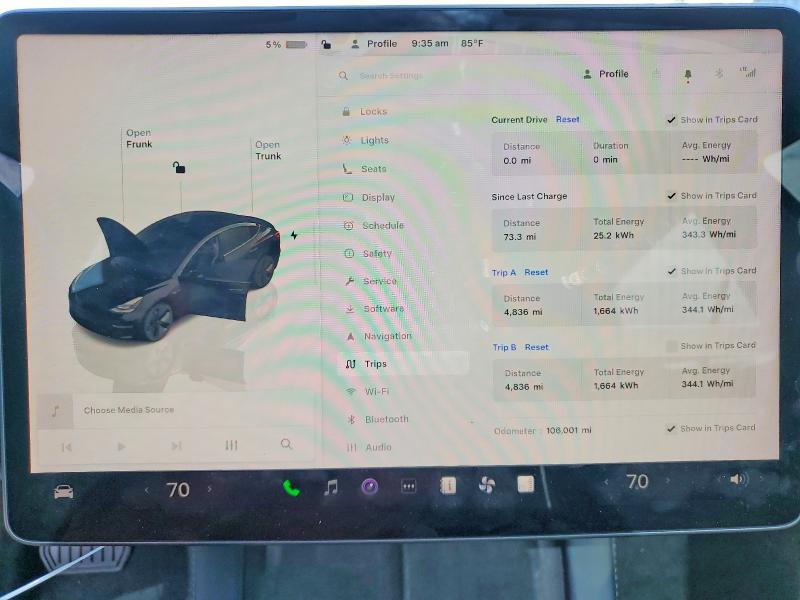 2023 Tesla Model 3 მანქანა იყიდება აუქციონზე, vin: 5YJ3E1EA3PF456298, აუქციონის ნომერი: 56882786