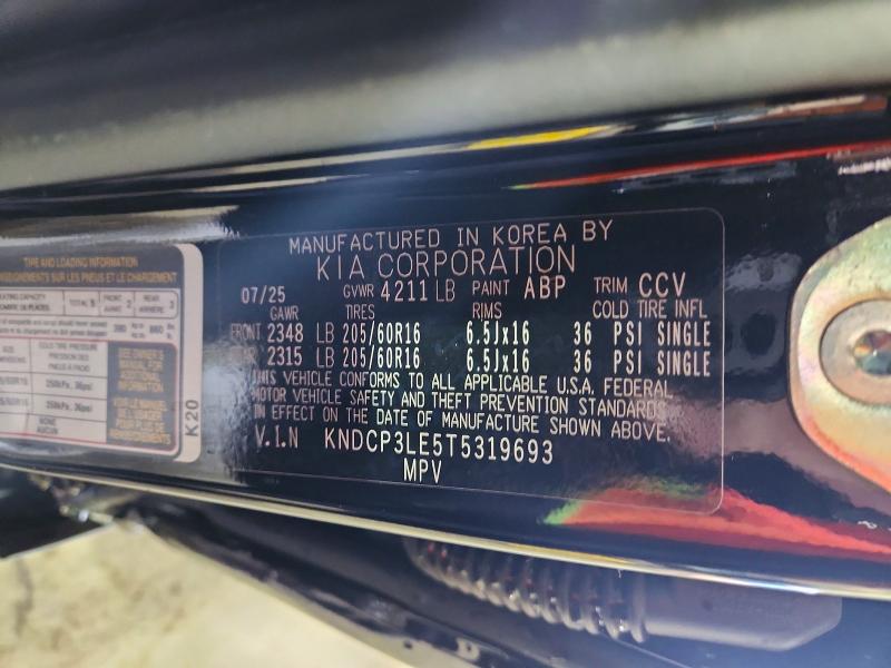 Aukcja sprzedaży 2026 Kia Niro, vin: KNDCP3LE5T5319693, numer aukcji: 57252416