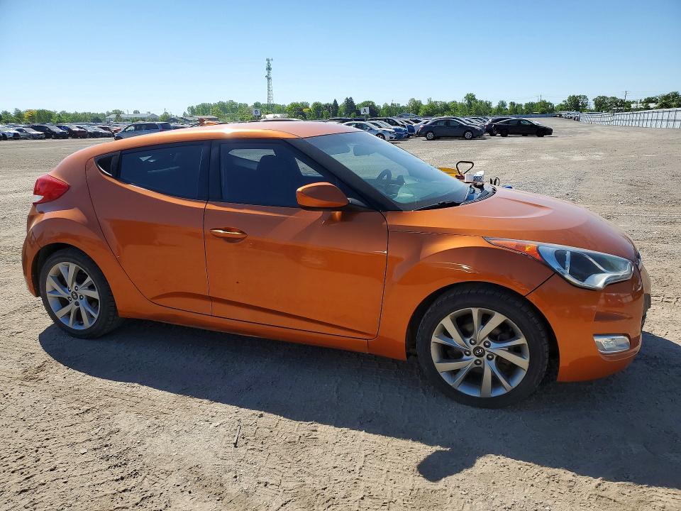 2016 Hyundai Veloster მანქანა იყიდება აუქციონზე, vin: KMHTC6AD0GU266383, აუქციონის ნომერი: 55938016