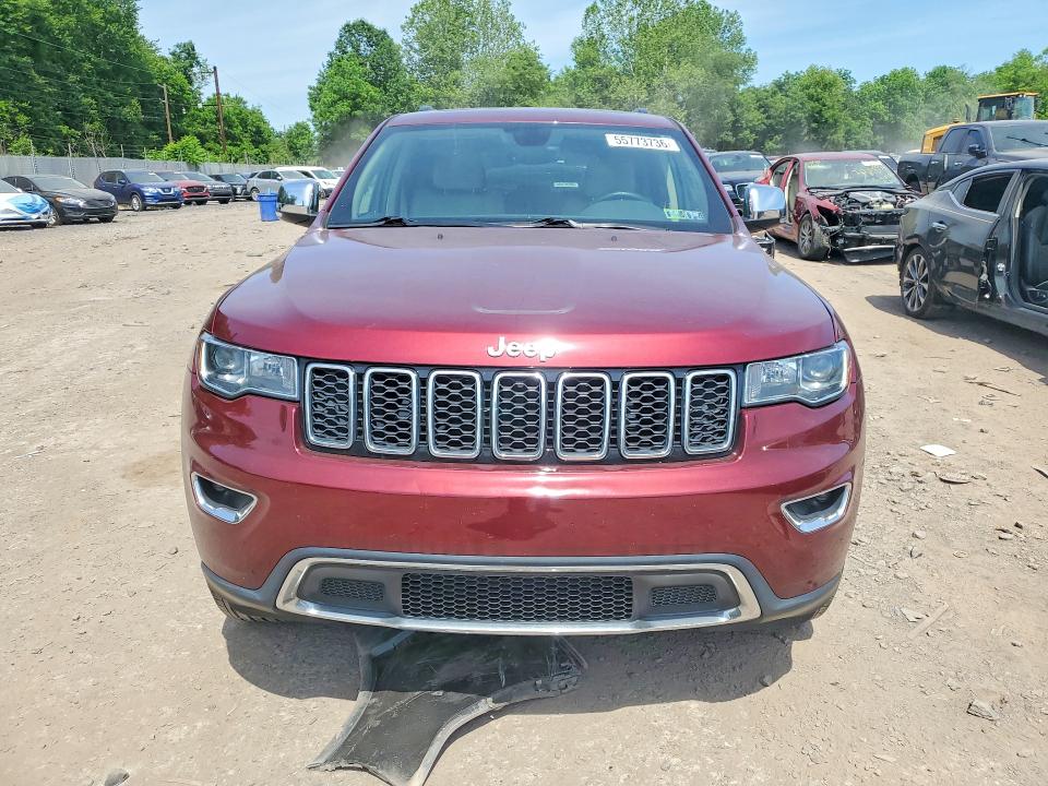 Aukcja sprzedaży 2017 Jeep Grand Cherokee, vin: 1C4RJFBG5HC849262, numer aukcji: 55773736