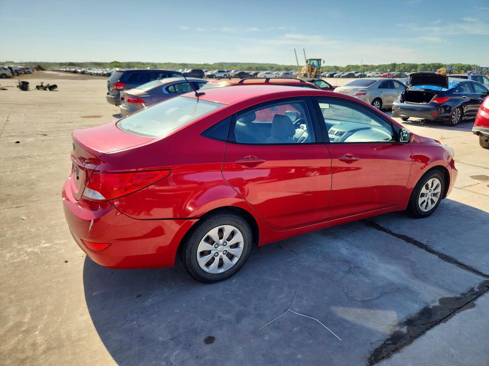 55795446 :رقم المزاد ، KMHCT4AE2GU953457 vin ، 2016 Hyundai Accent مزاد بيع