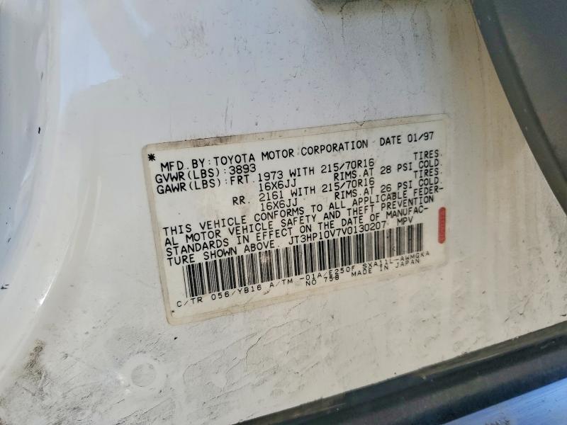 Aukcja sprzedaży 1997 Toyota Rav4, vin: JT3HP10V7V0130207, numer aukcji: 57352326