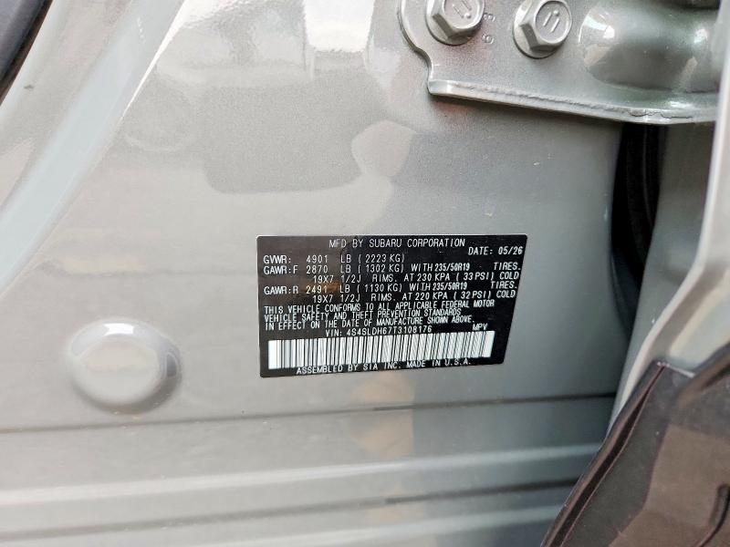 58820126 :رقم المزاد ، 4S4SLDH67T3108176 vin ، 2026 Subaru Forester مزاد بيع