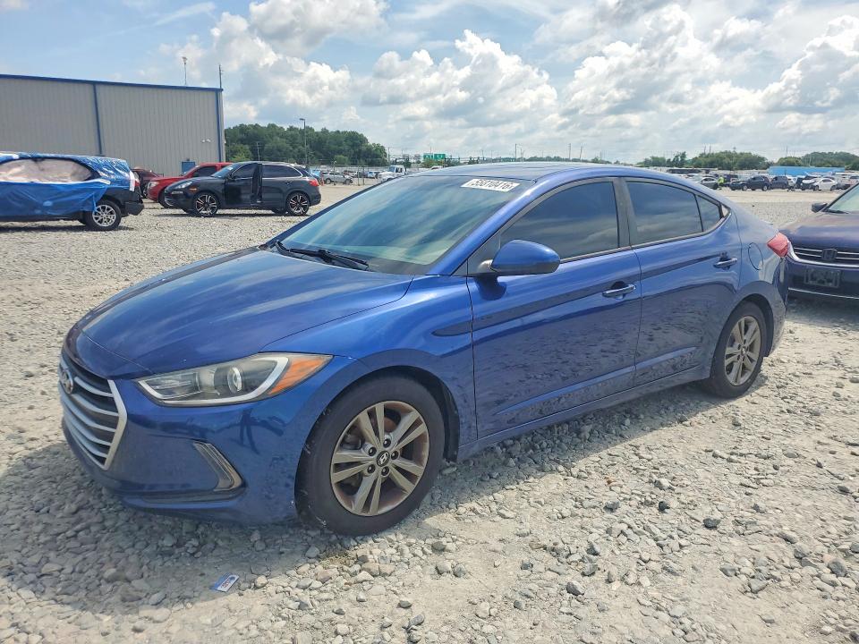 2018 Hyundai Elantra მანქანა იყიდება აუქციონზე, vin: 5NPD84LF5JH292881, აუქციონის ნომერი: 55810416