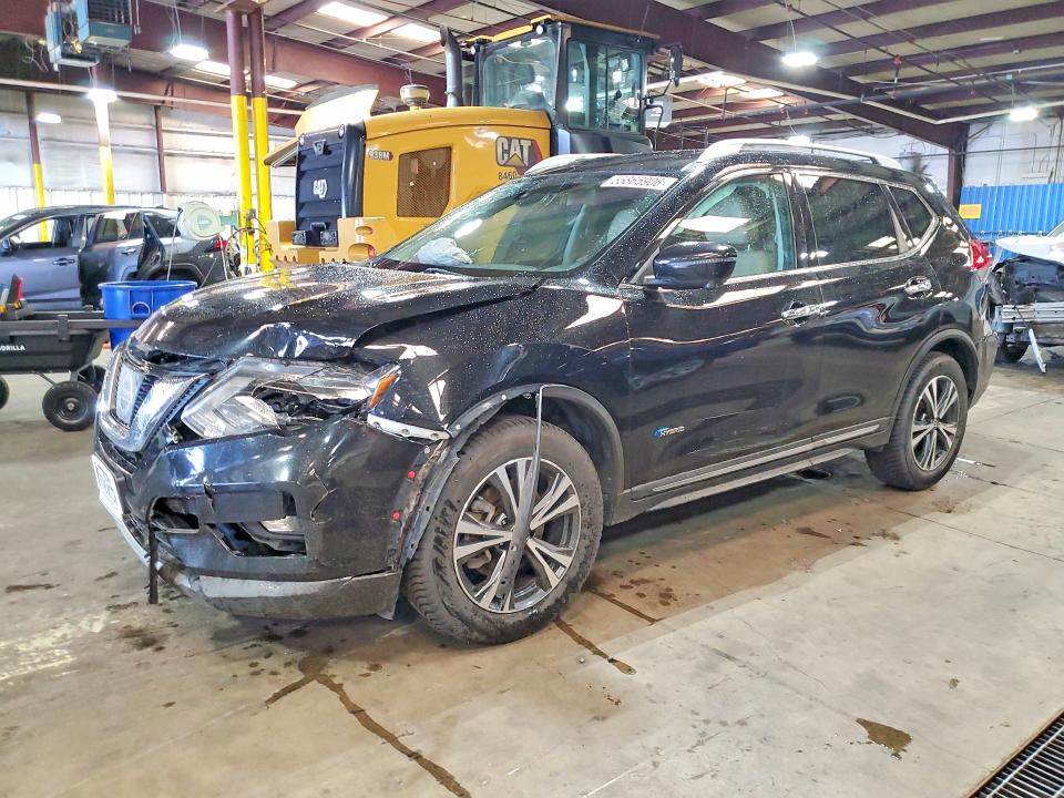 2017 Nissan Rogue Hybrid მანქანა იყიდება აუქციონზე, vin: 5N1ET2MV7HC827854, აუქციონის ნომერი: 55865906
