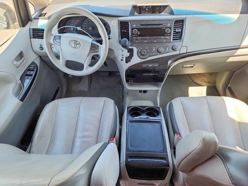 59128456 :رقم المزاد ، 5TDKK3DC0CS188576 vin ، 2012 Toyota Sienna مزاد بيع