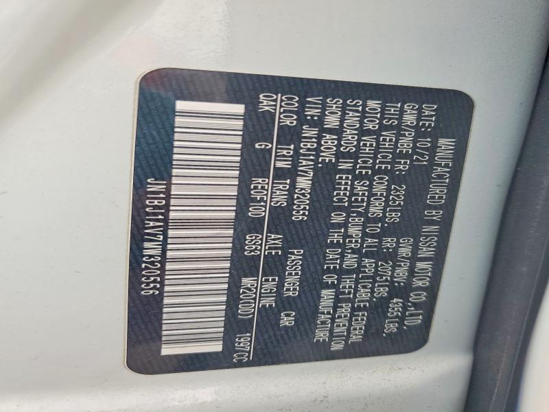 Продаж на аукціоні авто 2021 Nissan Rogue Sport, vin: JN1BJ1AV7MW320556, номер лоту: 57152016