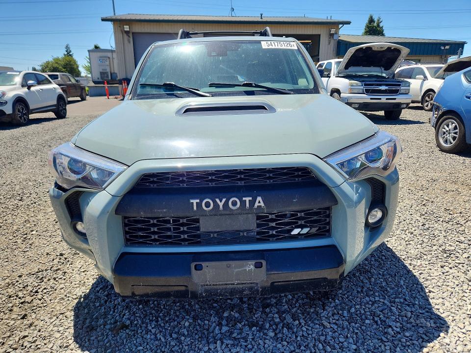 2021 Toyota 4runner მანქანა იყიდება აუქციონზე, vin: JTELU5JR7M5937881, აუქციონის ნომერი: 54175126