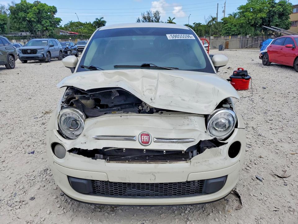 2013 Fiat 500 მანქანა იყიდება აუქციონზე, vin: 3C3CFFAR7DT684487, აუქციონის ნომერი: 59055596