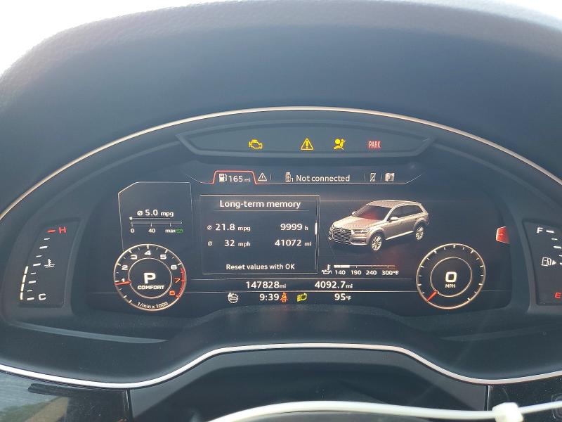 Aukcja sprzedaży 2017 Audi Q7, vin: WA1LAAF7XHD009999, numer aukcji: 56748756