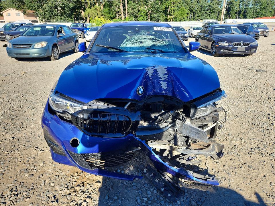 2019 Bmw 330i მანქანა იყიდება აუქციონზე, vin: WBA5R1C52KAE81617, აუქციონის ნომერი: 57395116