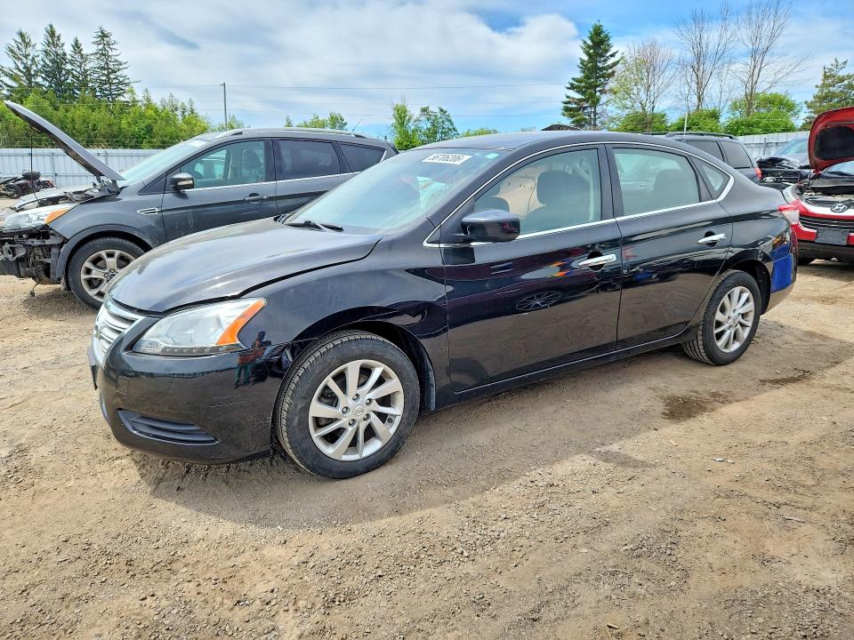 56706206 :رقم المزاد ، 3N1AB7APXFL683410 vin ، 2015 Nissan Sentra مزاد بيع