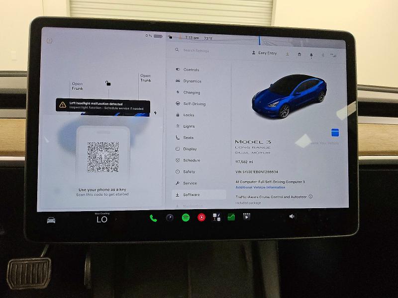 Продажа на аукционе авто 2022 Tesla Model 3, vin: 5YJ3E1EB0NF286634, номер лота: 55352786