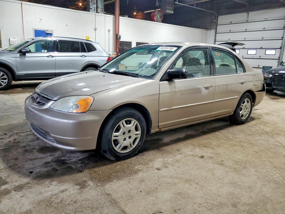 Aukcja sprzedaży 2002 Honda Civic Lx, vin: 1HGES16552L033748, numer aukcji: 56355766