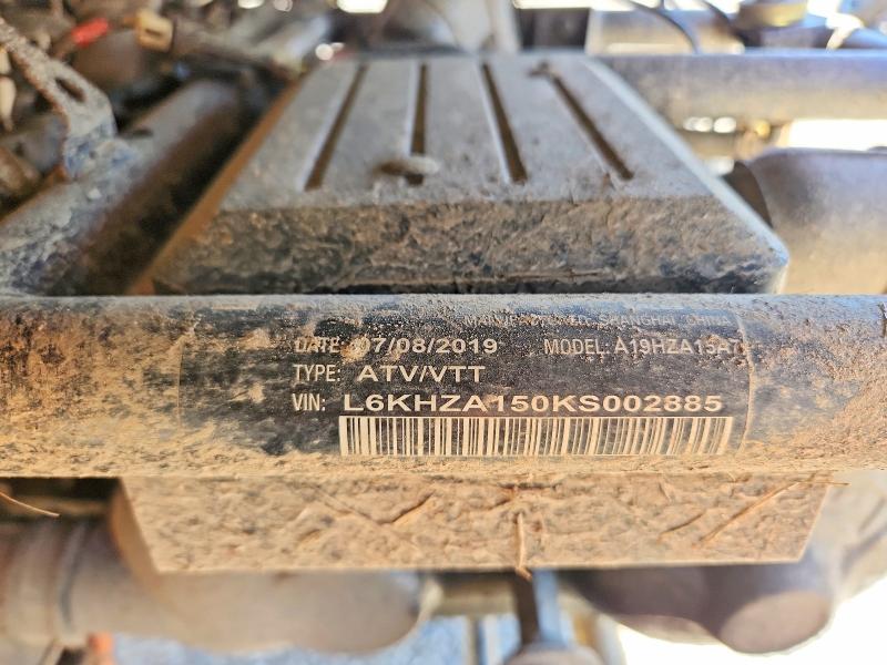 Продаж на аукціоні авто 2019 Polaris Ranger, vin: L6KHZA150KS002885, номер лоту: 57421516