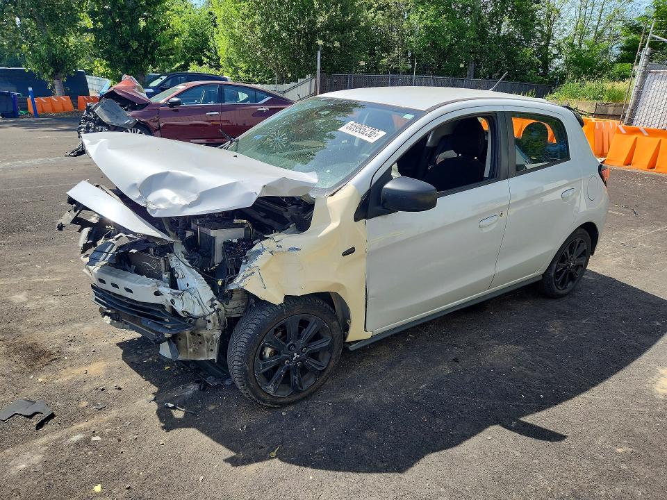 2022 Mitsubishi Mirage მანქანა იყიდება აუქციონზე, vin: ML32AWHJXNH005594, აუქციონის ნომერი: 55995236