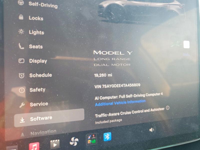 Aukcja sprzedaży 2026 Tesla Model Y, vin: 7SAYGDEE4TA456809, numer aukcji: 58217766