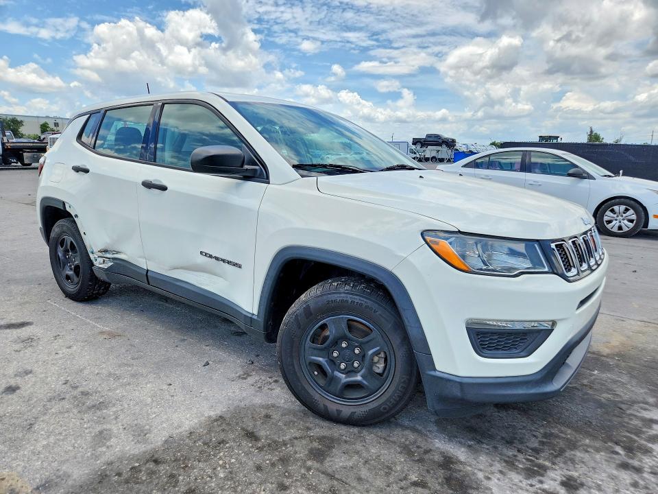 Продажа на аукционе авто 2019 Jeep Compass, vin: 3C4NJCABXKT769745, номер лота: 57539786