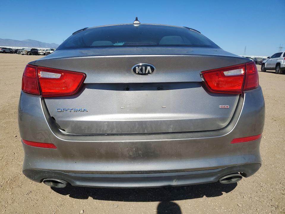 2015 Kia Optima მანქანა იყიდება აუქციონზე, vin: 5XXGM4A77FG425423, აუქციონის ნომერი: 57628636