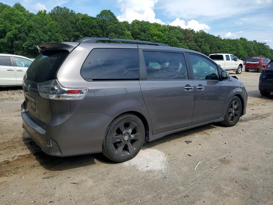 Aukcja sprzedaży 2015 Toyota Sienna, vin: 5TDXK3DC7FS601054, numer aukcji: 57034366