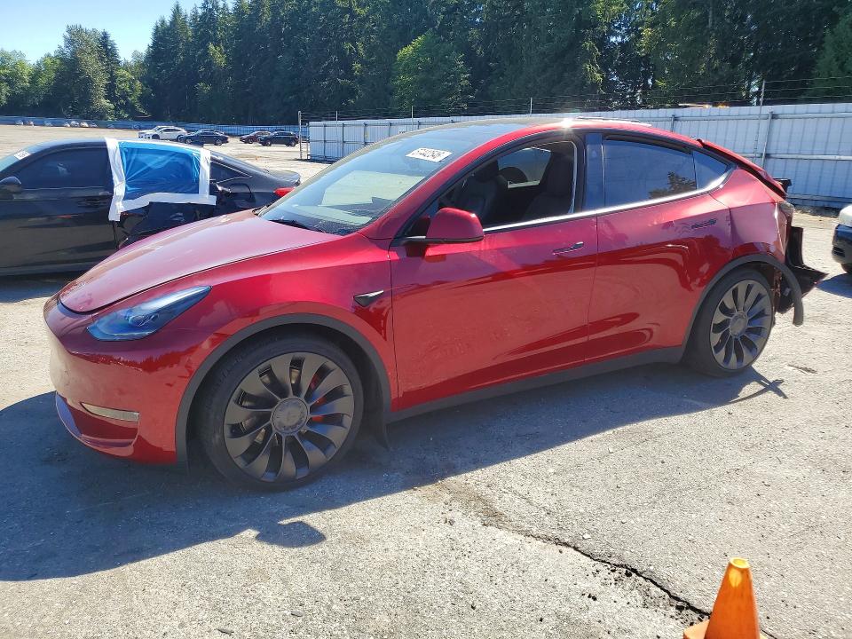 Aukcja sprzedaży 2025 Tesla Model Y, vin: 7SAYGDEF0SF259534, numer aukcji: 57442546