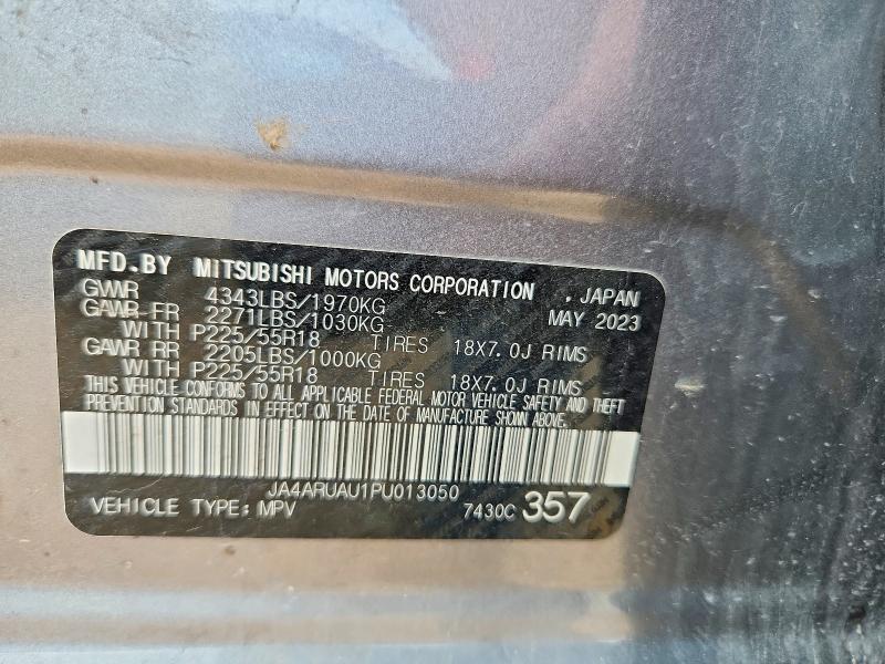 Продажа на аукционе авто 2023 Mitsubishi Outlander Sport, vin: JA4ARUAU1PU013050, номер лота: 57500716