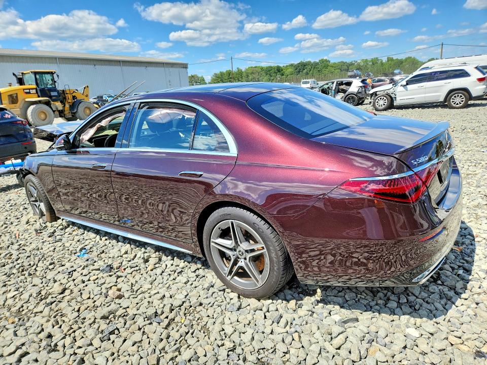 2022 Mercedes-benz S მანქანა იყიდება აუქციონზე, vin: W1K6G7GB9NA122241, აუქციონის ნომერი: 58273046