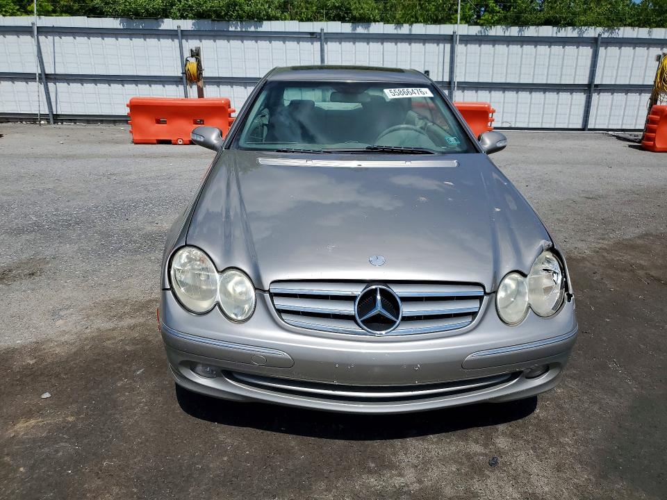 55866476 :رقم المزاد ، WDBTJ65J95F128626 vin ، 2005 Mercedes-benz Clk مزاد بيع