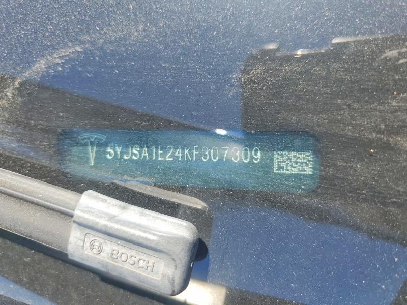 Продажа на аукционе авто 2019 Tesla Model S, vin: 5YJSA1E24KF307309, номер лота: 56632486