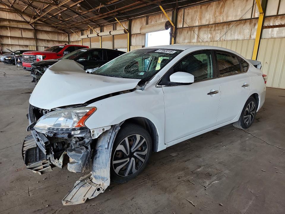 57863316 :رقم المزاد ، 3N1AB7AP4FY321480 vin ، 2015 Nissan Sentra مزاد بيع