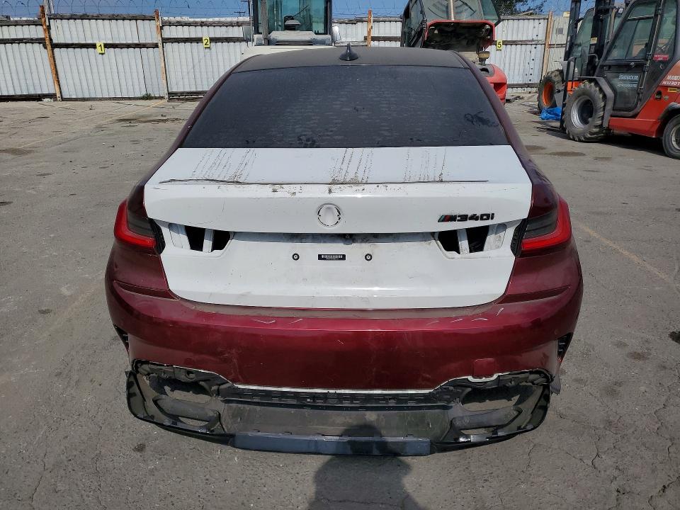 58445656 :رقم المزاد ، 3MW5U7J02M8B57507 vin ، 2021 Bmw M340i مزاد بيع