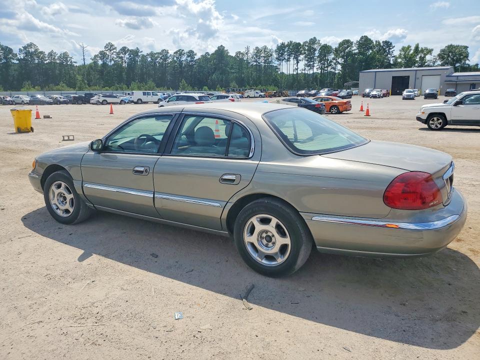 2000 Lincoln Continental მანქანა იყიდება აუქციონზე, vin: 1LNHM97V6YY802557, აუქციონის ნომერი: 58530176