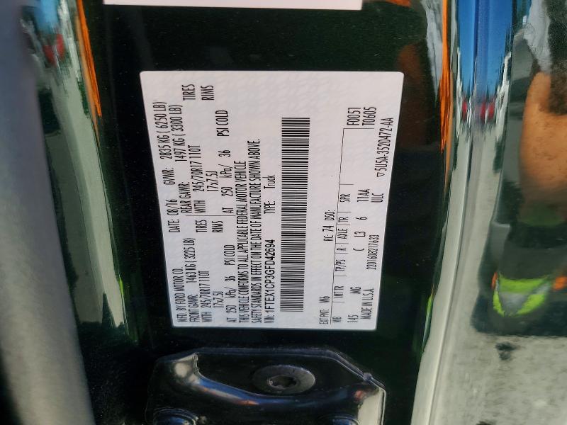 57553826 :رقم المزاد ، 1FTEX1CP3GFD42694 vin ، 2016 Ford F150 مزاد بيع