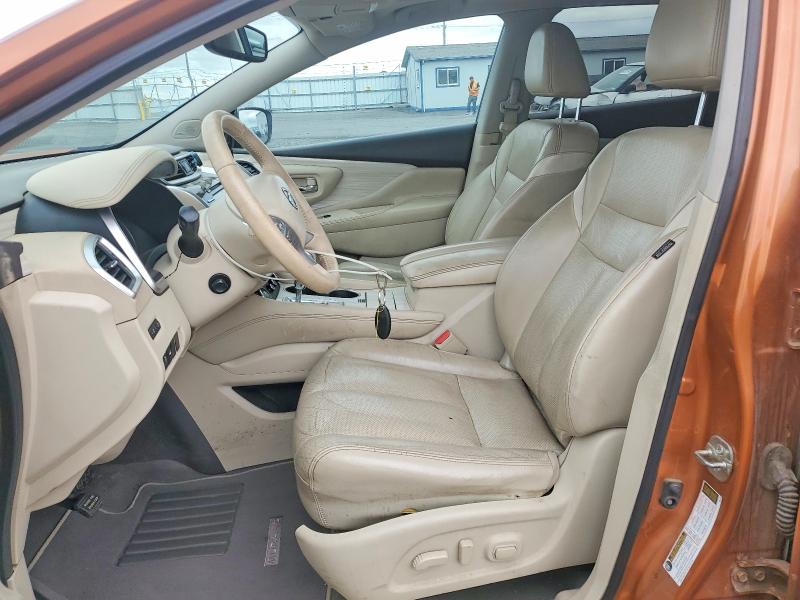 Продажа на аукционе авто 2016 Nissan Murano, vin: 5N1AZ2MH7GN125396, номер лота: 58479406