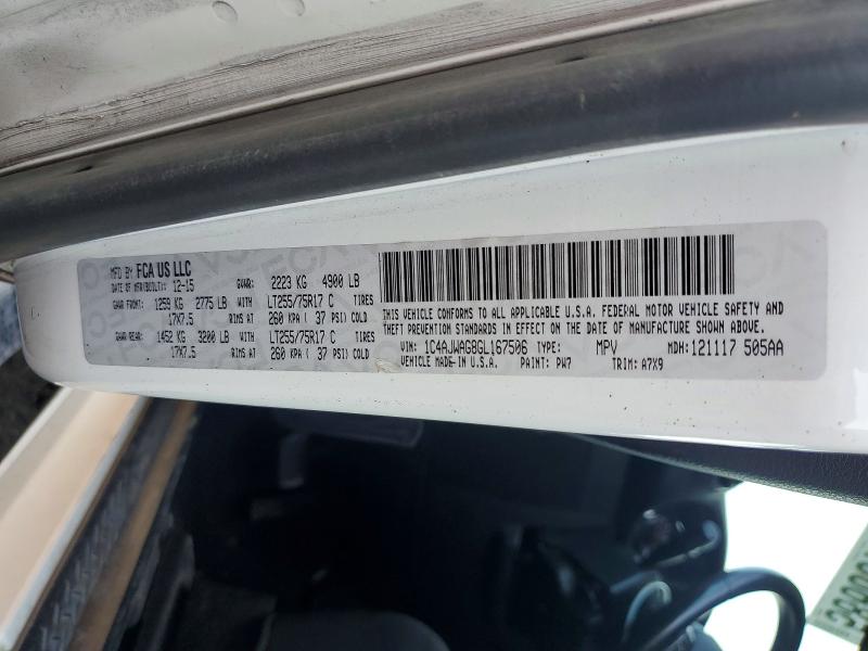 Продажа на аукционе авто 2016 Jeep Wrangler, vin: 1C4AJWAG8GL167506, номер лота: 58606746