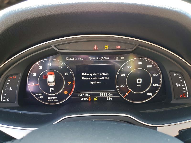 55813356 :رقم المزاد ، WA1LHAF70KD040231 vin ، 2019 Audi Q7 3.6 Quattr مزاد بيع