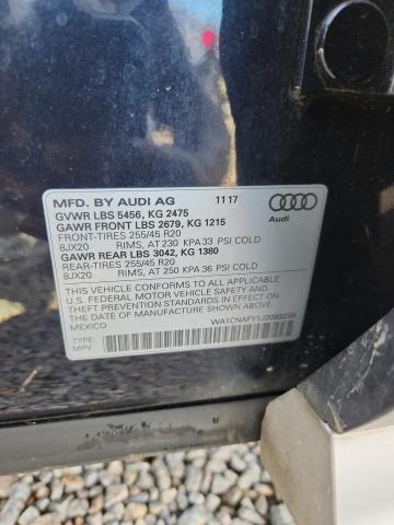 Aukcja sprzedaży 2018 Audi Q5, vin: WA1CNAFY1J2093239, numer aukcji: 58445496
